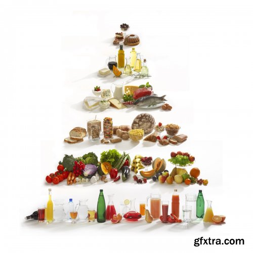 Food Pyramide - 21 UHQ JPEG