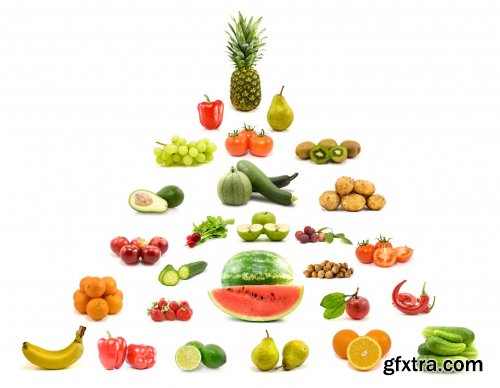 Food Pyramide - 21 UHQ JPEG