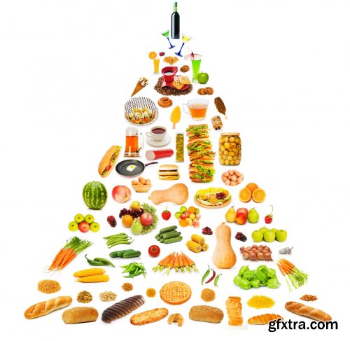 Food Pyramide - 21 UHQ JPEG