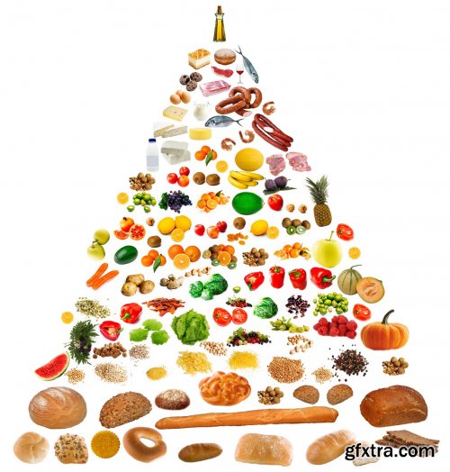 Food Pyramide - 21 UHQ JPEG