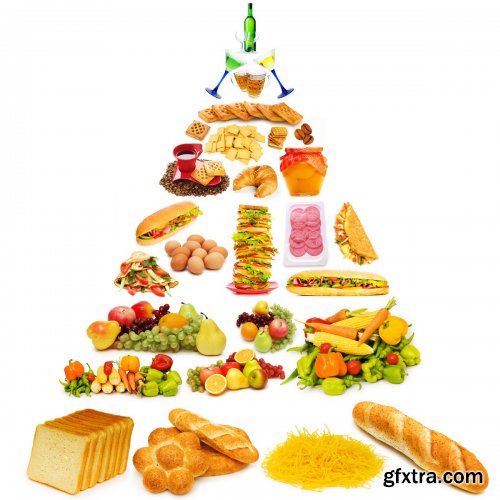 Food Pyramide - 21 UHQ JPEG