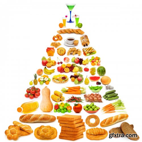 Food Pyramide - 21 UHQ JPEG