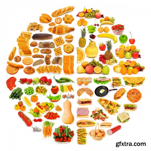 Food Pyramide - 21 UHQ JPEG