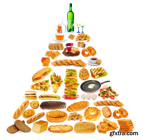 Food Pyramide - 21 UHQ JPEG