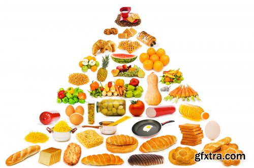 Food Pyramide - 21 UHQ JPEG