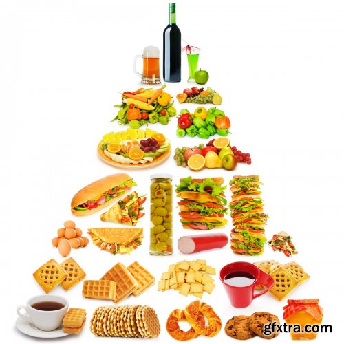 Food Pyramide - 21 UHQ JPEG