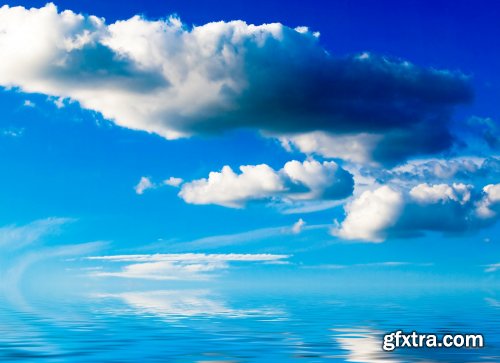 Clouds over Sea - 5 UHQ JPEG
