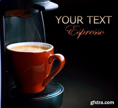 Coffee Espresso - 4 UHQ JPEG