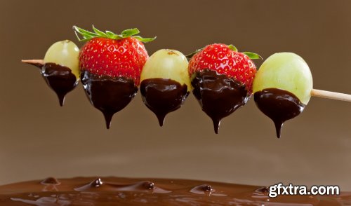 Chocolate Fondue - 5 UHQ JPEG