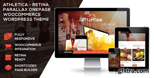 ThemeForest - Athletica v1.4.2 - Retina Parallax OnePage WP Shop Theme - 7580375