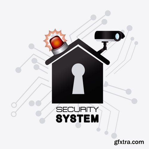 Collection of vector logo picture business icon company security system 25 Eps