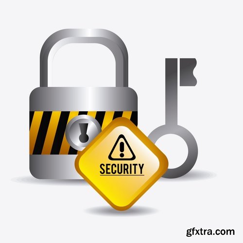 Collection of vector logo picture business icon company security system 25 Eps