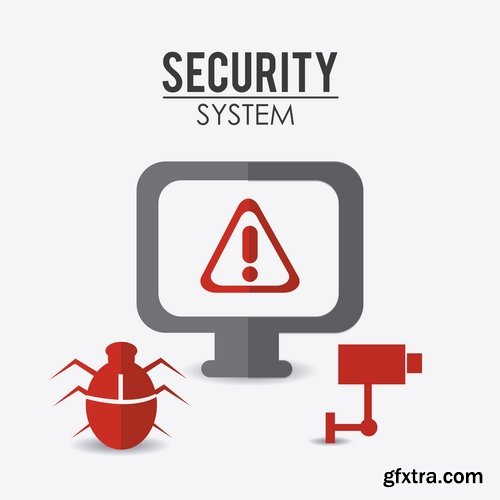 Collection of vector logo picture business icon company security system 25 Eps