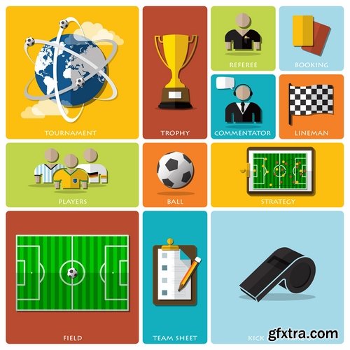 Collection of vector image conceptual business infographics #3-25 Eps