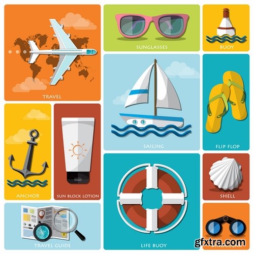 Collection of vector image conceptual business infographics #3-25 Eps