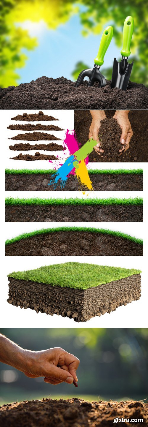 Stock Photo - Soil Structure