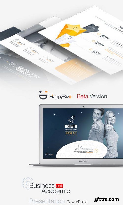 GraphicRiver HappyBiz Beta | Business & Academic Presentation 9989843