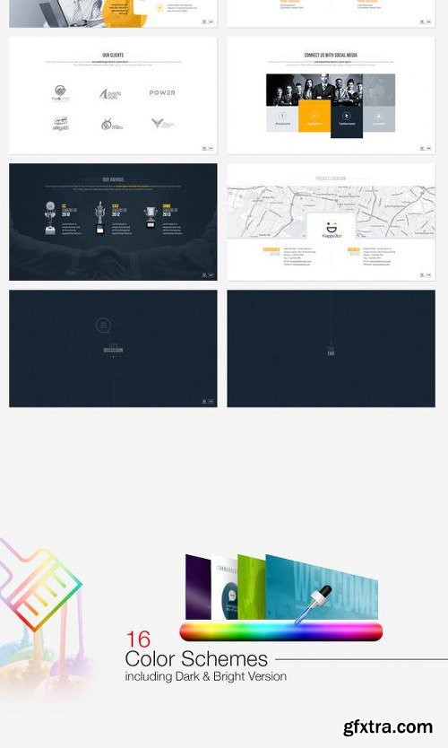 GraphicRiver HappyBiz Beta | Business & Academic Presentation 9989843