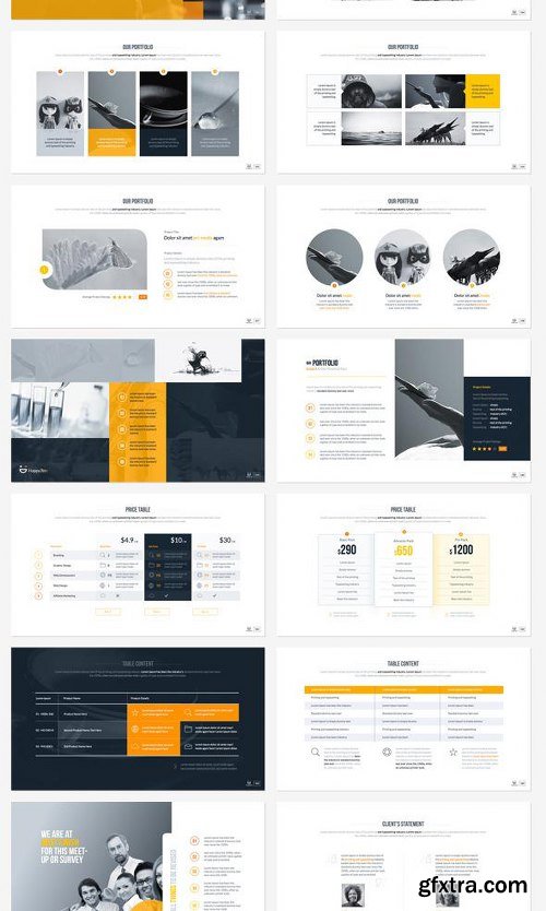 GraphicRiver HappyBiz Beta | Business & Academic Presentation 9989843