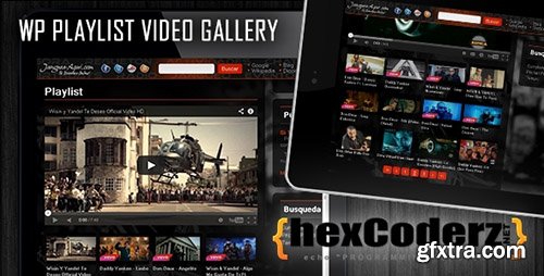 CodeCanyon - WP Playlist Video Gallery v1.3.1 - 6102274