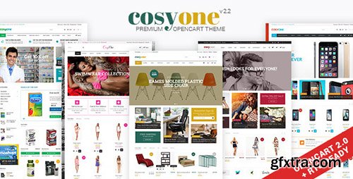 ThemeForest - CosyOne v2.2 - Multipurpose Opencart Theme - 9257138