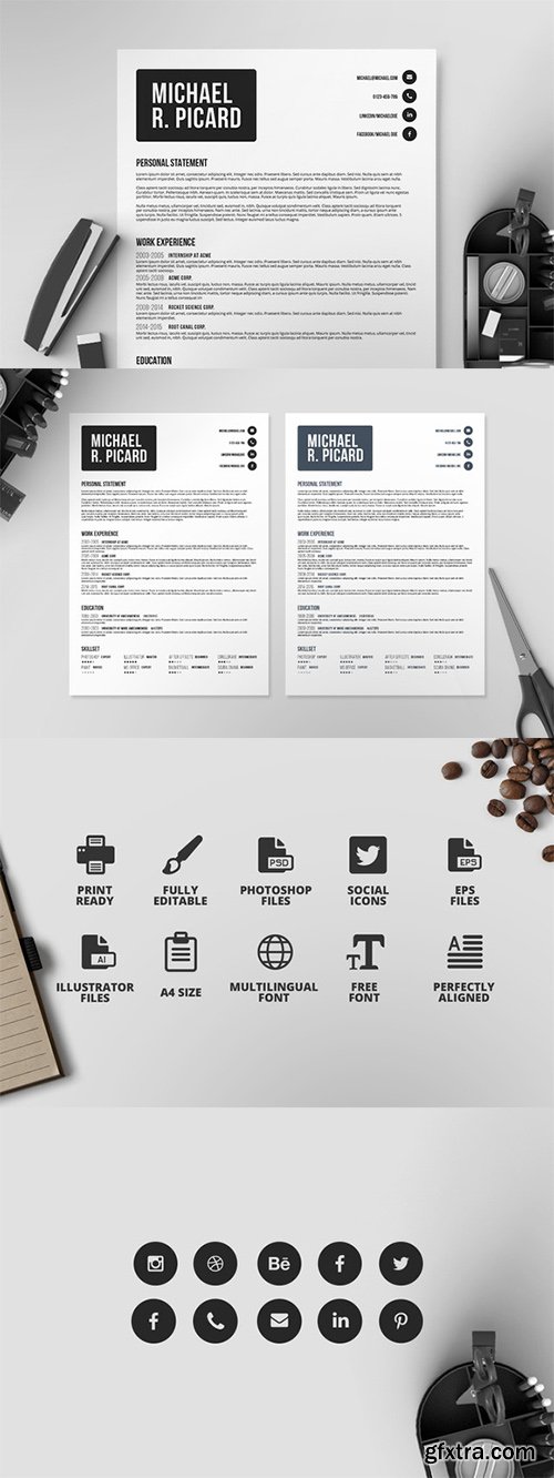 CM - Resume/CV Template VI 306858