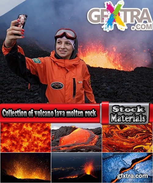 Collection of volcano lava molten rock mountain explosion 25 HQ Jpeg