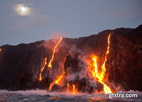 Collection of volcano lava molten rock mountain explosion 25 HQ Jpeg