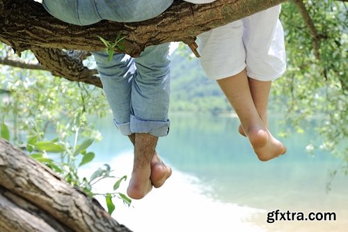 ollection of people\'s feet in the water landscape sea vacation beach sand trace 25 HQ Jpeg