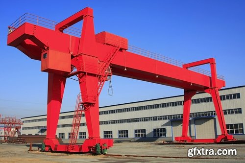 Collection of different crane hook Industry construction of metal cable builder 25 HQ Jpeg