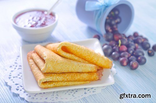 Appetizing Pancakes - 13x UHQ JPEG