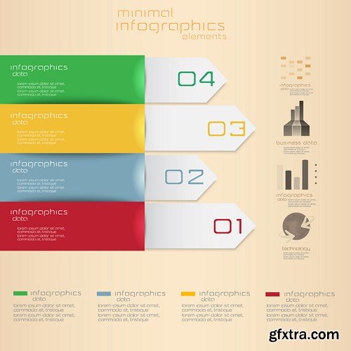 Infographics Vector Elements 5 - 25x EPS