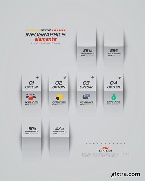 Infographics Vector Elements 5 - 25x EPS