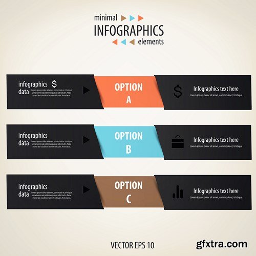 Infographics Vector Elements 5 - 25x EPS