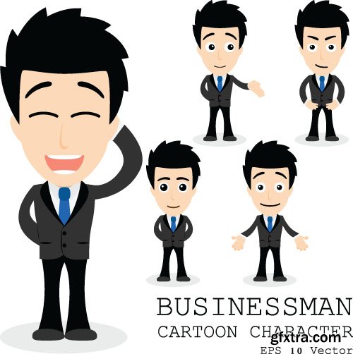 Cartoon Characters 2 - Professions of People