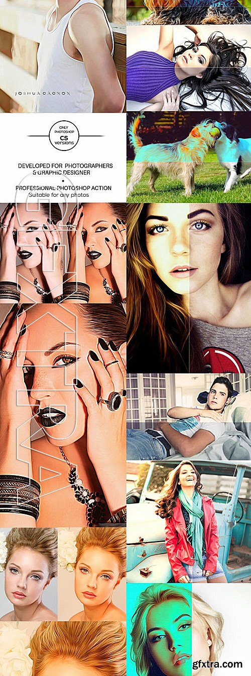 GraphicRiver - 65 HDR Realistic Painting Effects Bundle V.5 11932613