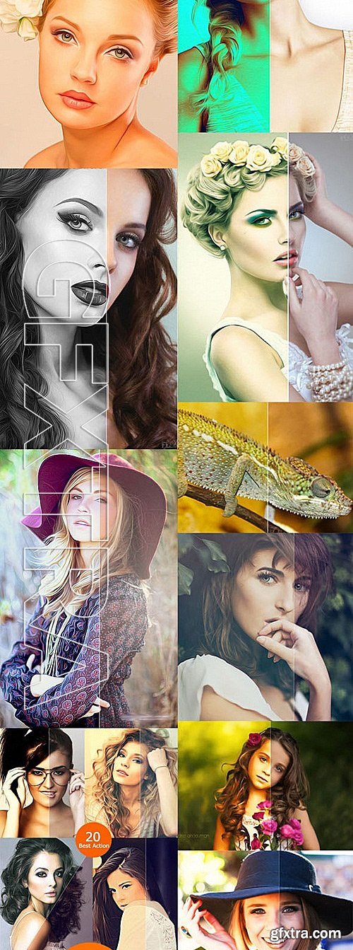 GraphicRiver - 65 HDR Realistic Painting Effects Bundle V.5 11932613