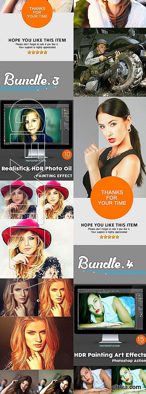 GraphicRiver - 65 HDR Realistic Painting Effects Bundle V.5 11932613