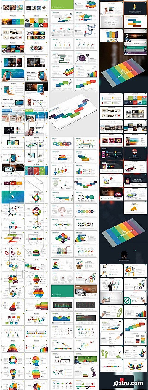 GraphicRiver - 3 in 1 Mega Bundle PowerPoint 11930053