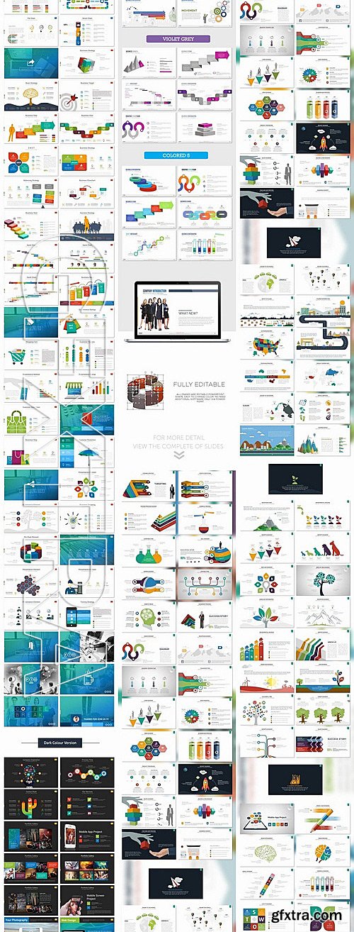 GraphicRiver - 3 in 1 Mega Bundle PowerPoint 11930053