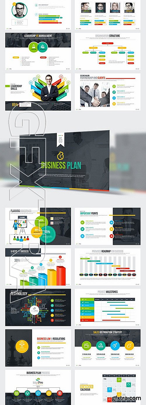 GraphicRiver - MaxPro-Business Plan Keynote Presentation Template 11379649