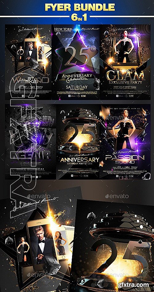 GraphicRiver - Luxury Flyer Bundle 11980933