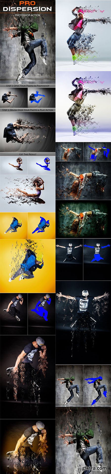 GraphicRiver - Pro Dispersion - PS Action 11955372