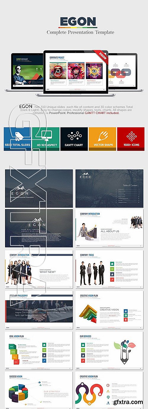 GraphicRiver - Egon - Complete Powerpoint Template 9804263