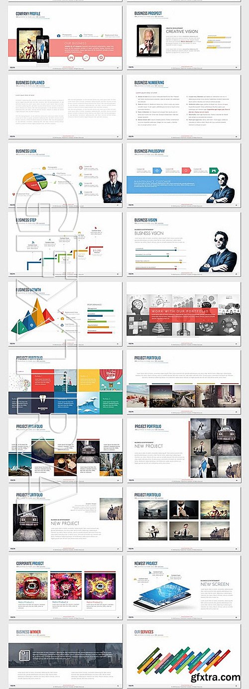 GraphicRiver - Egon - Complete Powerpoint Template 9804263