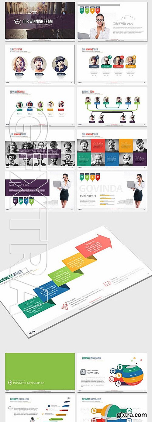 GraphicRiver - Egon - Complete Powerpoint Template 9804263