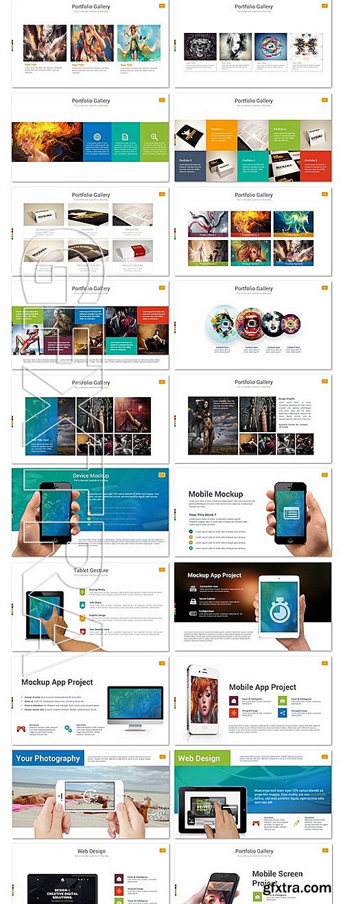 GraphicRiver - Fio - Complete Powerpoint Template - Print Ready 11084953