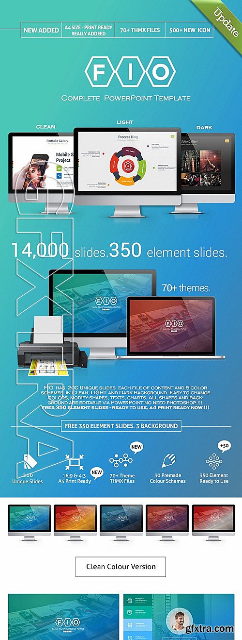 GraphicRiver - Fio - Complete Powerpoint Template - Print Ready 11084953