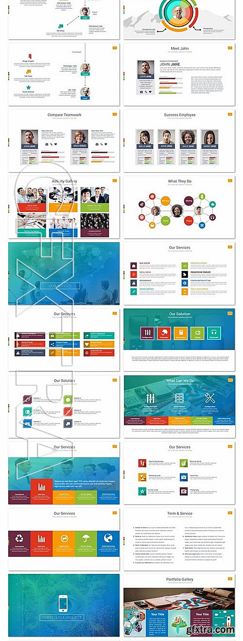 GraphicRiver - Fio - Complete Powerpoint Template - Print Ready 11084953