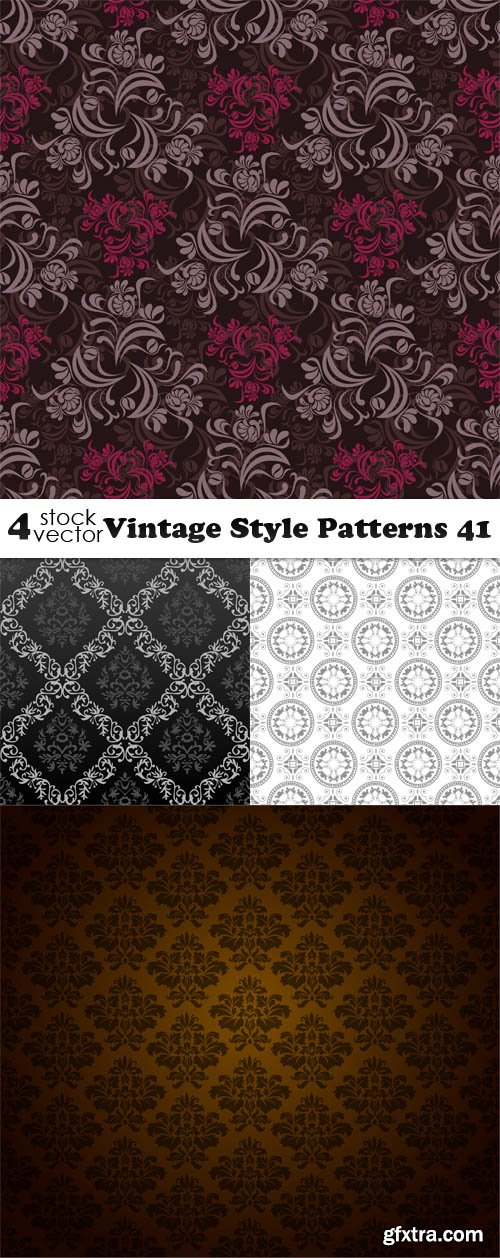 Vectors - Vintage Style Patterns 41